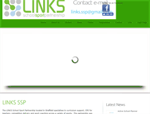 Tablet Screenshot of links-ssp.com